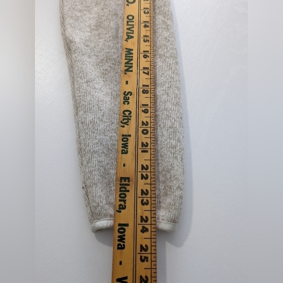 Women's LL Bean Sweater Fleece Pullover Medium Sailcloth - Picture 9 of 9